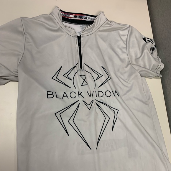 Coolwick Black Widow Ghost Bowling Jersey - Picture 1 of 4
